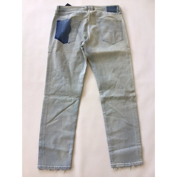 $228 Diesel Men's Larkee-Beex-R 084TK Regular Tapered Light Jeans Size W27 X L32 - Picture 8 of 12